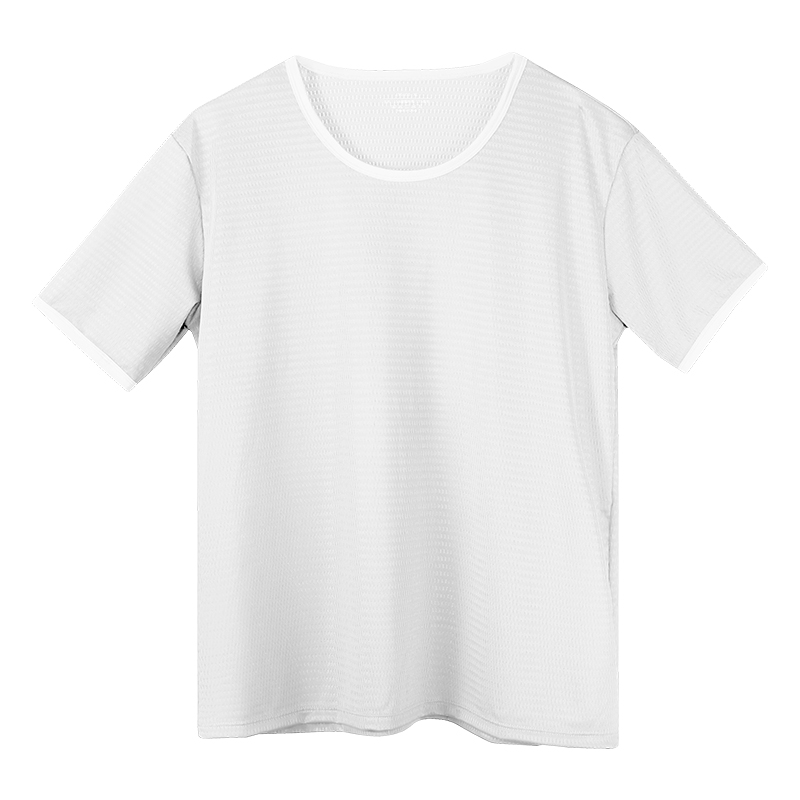 Undershirt Crew Neck - T-shirt sans coutures en soie glacée