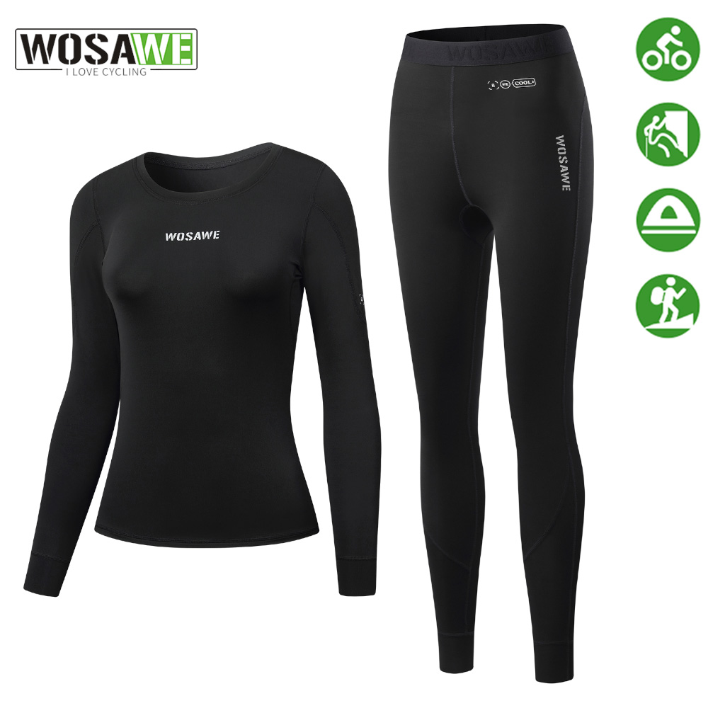 WOSAWE Sous-vêtements de cycli - Compression Long Pant avis et prix